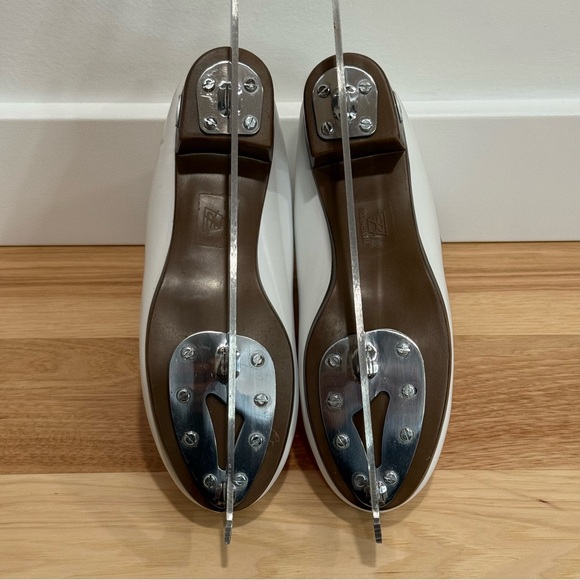 Riedell Emerald Model 119W Ladies Womens White Figure Ice Skates Size 7.5 - Picture 7 of 12